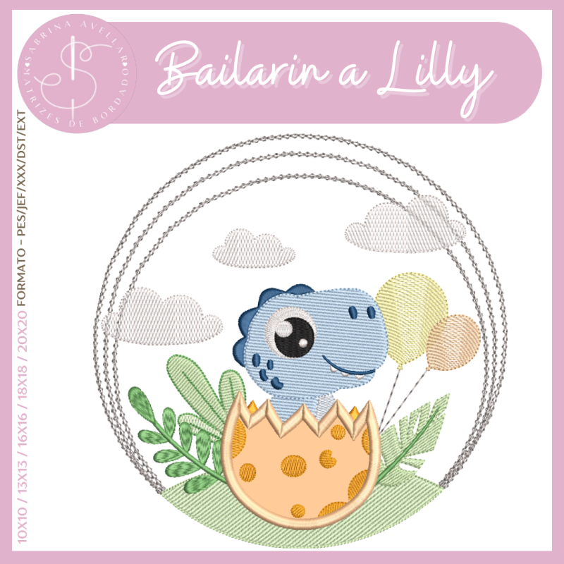 DINO BABY BLUE