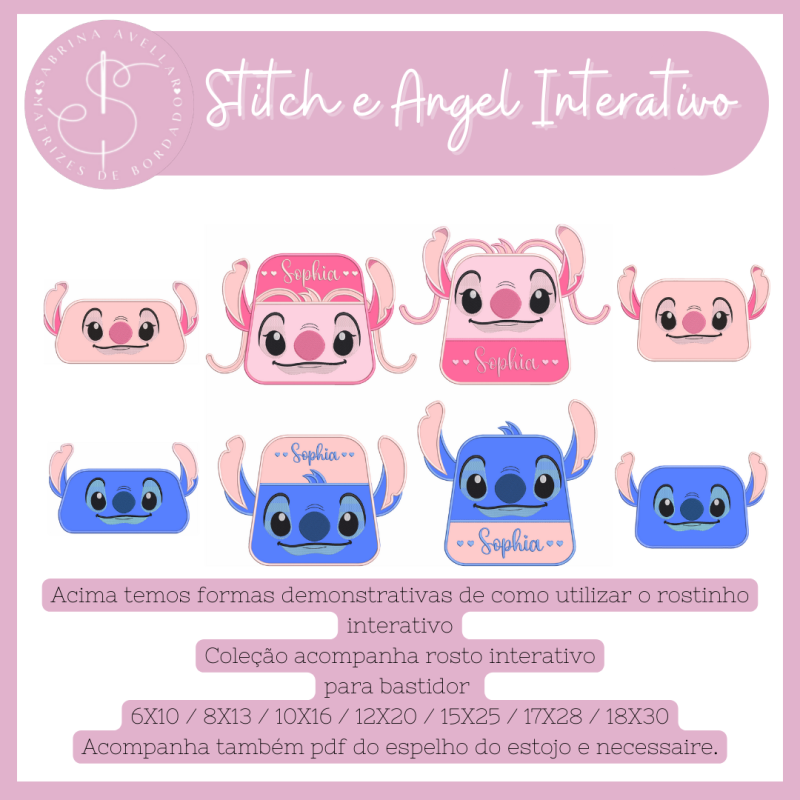 STITCH E ANGEL INTERATIVOS