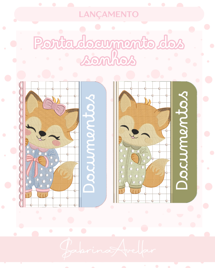 PORTA DOCUMENTO DOS SONHOS - Imagem 4