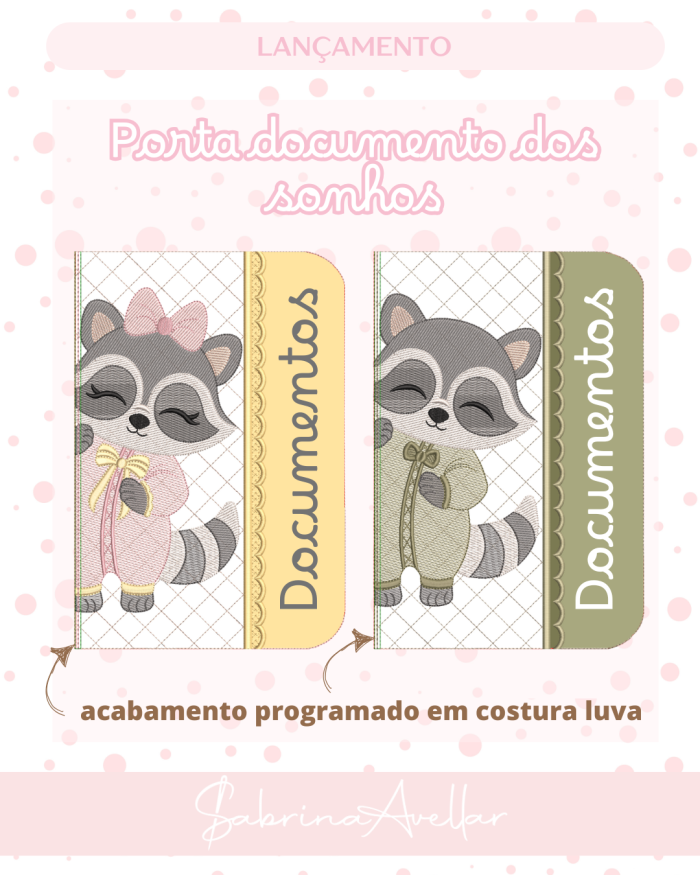PORTA DOCUMENTO DOS SONHOS - Imagem 3