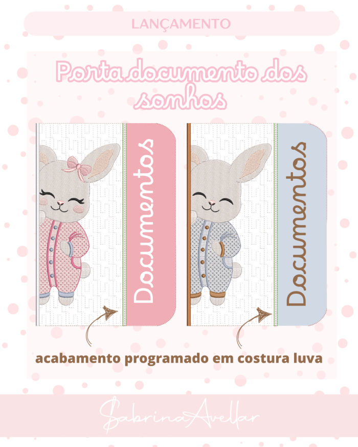 PORTA DOCUMENTO DOS SONHOS - Imagem 2