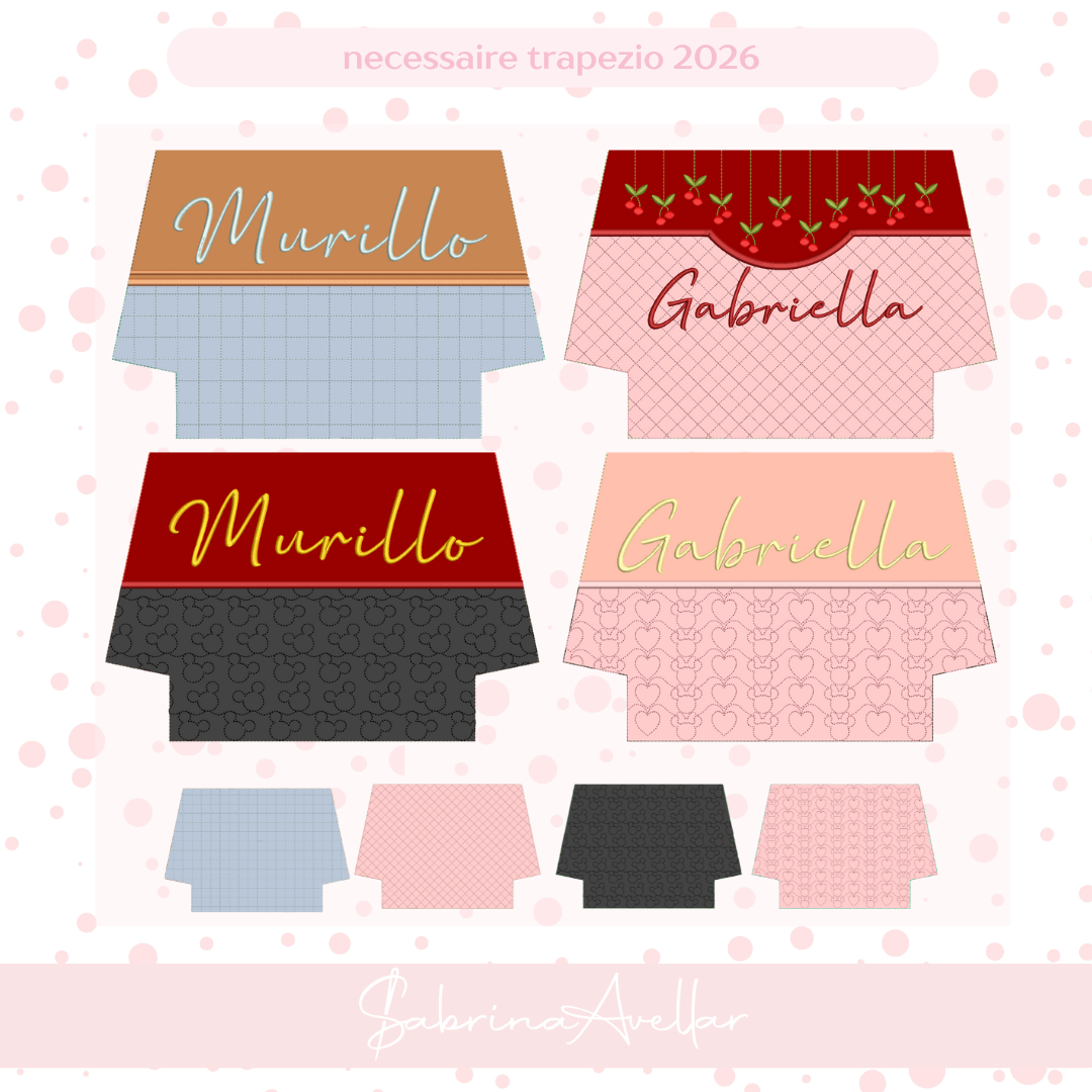 NECESSAIRE TRAPEZIO 2026