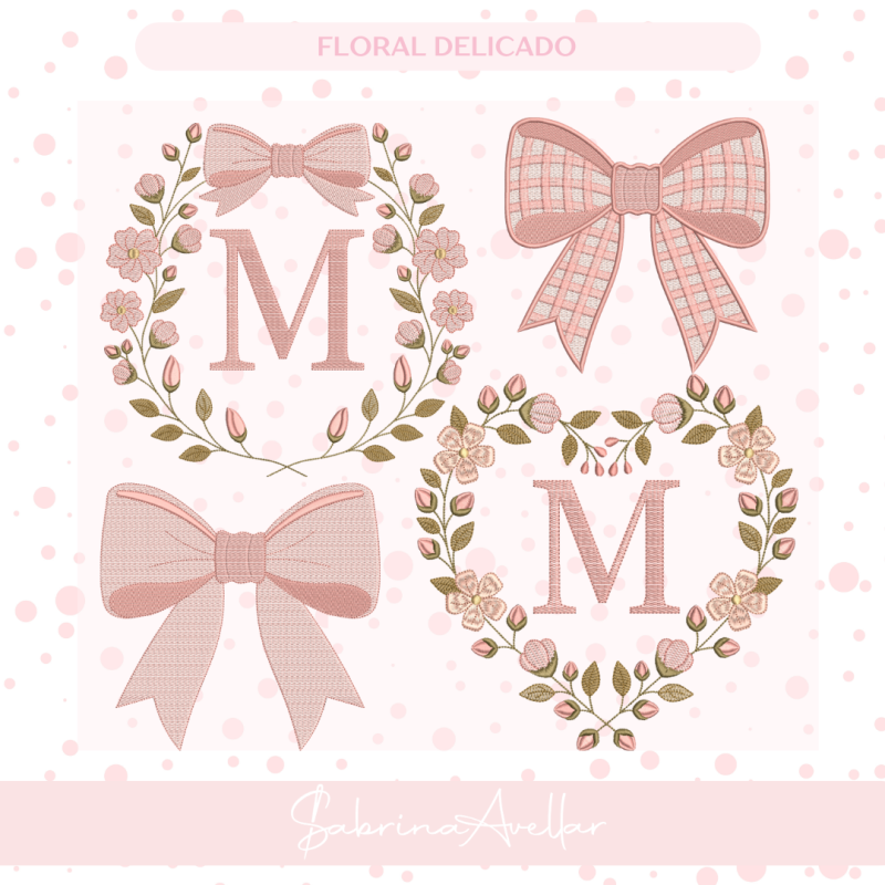 COLEÇÃO FLORAL DELICADO