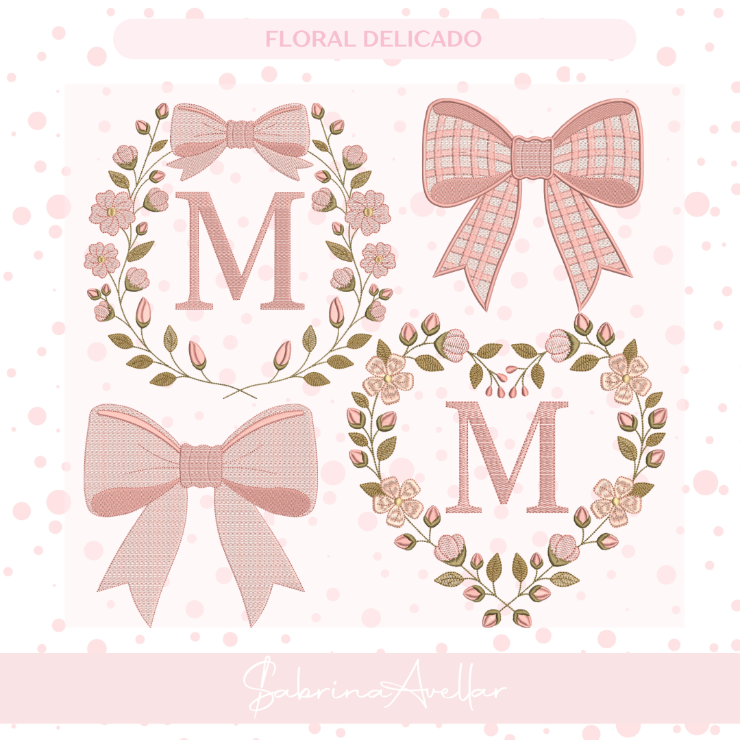 COLEÇÃO FLORAL DELICADO