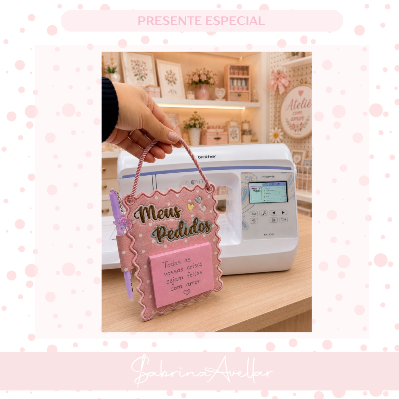 PRESENTE ESPECIAL BLOCO DE PEDIDOS