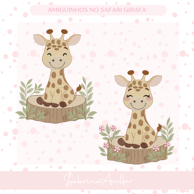 GIRAFA - AMIGUINHOS NO SAFARI